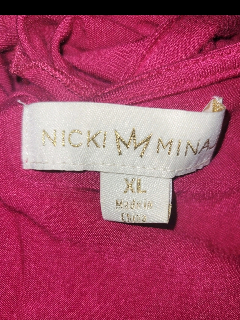 Nicki Minaj Bright Hot Pink Scoop Neck Tank Dress With Ruffled Back Sexy